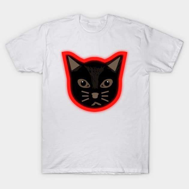 neon cat T-Shirt by chefuwustore